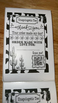 4x6 Thermal Packaging Stickers - Western Cactus