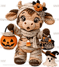 Halloween Highland 66 Cow- DTF Transfer