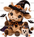 Highland Witch Cow 69-DTF Transfer