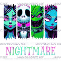 NightMare Jack -DTF Transfer
