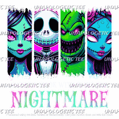 NightMare Jack -DTF Transfer