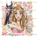 Aur_ra Floral- DTF Transfer