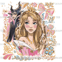 Aur_ra Floral- DTF Transfer