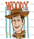 Woody Stripes- DTF Transfer