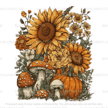 Boho & Sunflowers-DTF Transfer