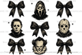 Bows & Horrors -DTF Transfer