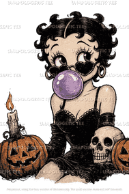 Ms.Betty Halloween-DTF Transfer