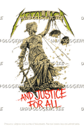 Justice for all Rock Band - DTF Transfer