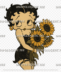 Betty & Sunflowers - DTF Transfer