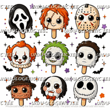 Halloween ICE SCREAMM - DTF Transfer