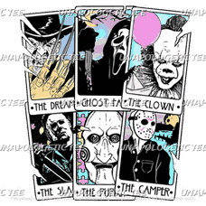 Halloween Nightmare Neon - DTF Transfer
