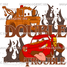 Double Trouble - DTF Transfer