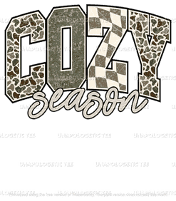 Cozy Seasons -DTF Transfer