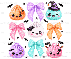Halloween Dumplings -DTF Transfer