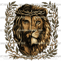 Lion of Judah Men’s Version-DTF Transfers
