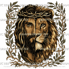 Lion of Judah Men’s Version-DTF Transfers
