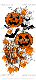 Scary Movies _matching Sleeves -DTF TRANSFERS
