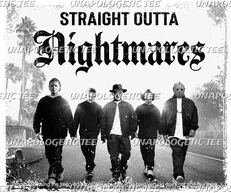 Straight OUTTANIGHTMARES - DTF Transfer