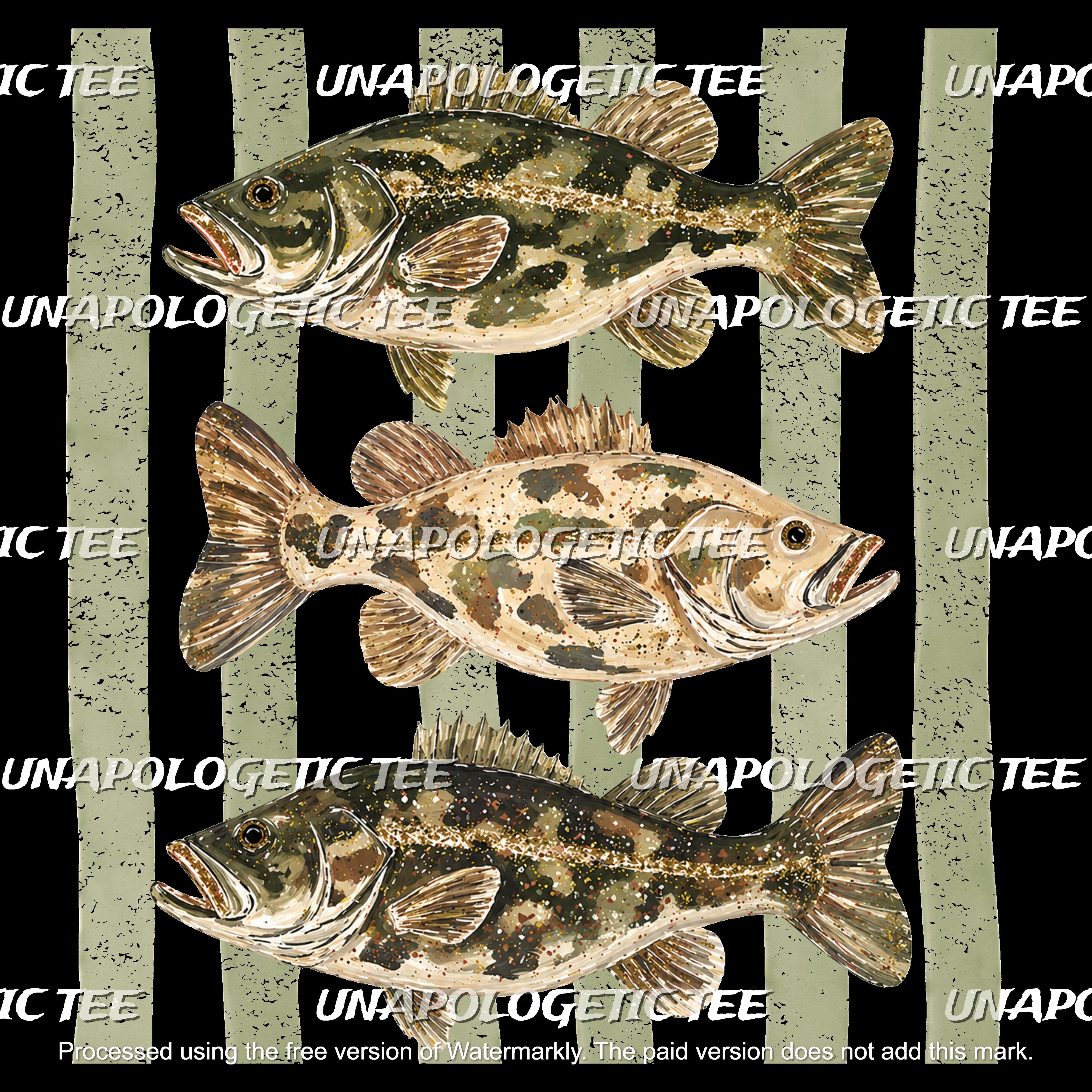 Camo Bass Strips-DTF Transfer (Copy)