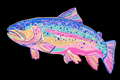 Neon trout- DTF Transfer