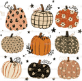 Boho Pumpkins-DTF Transfer