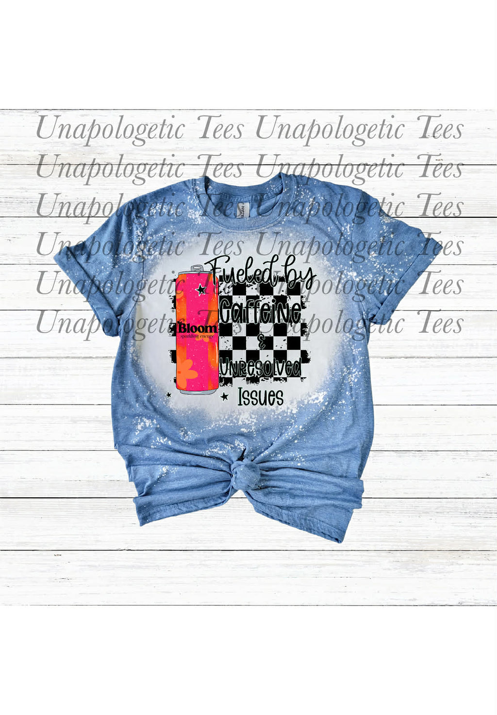 Fuel By -Bleached T-Shirt