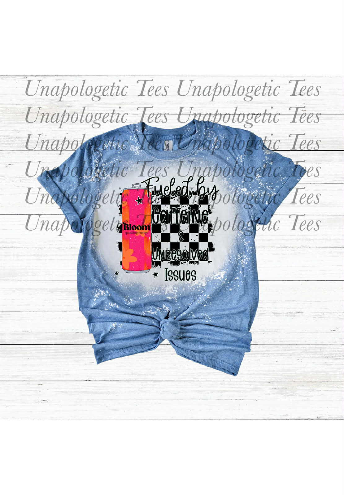 Fuel By -Bleached T-Shirt