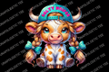 Salty Heifer Spotted - DTF Transfer