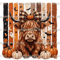 Halloween Highland COW-DTF Transfer